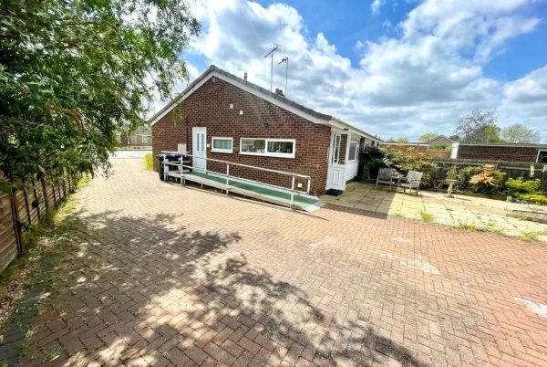 2 bed semi-detached bungalow for sale in Abbey Close, Sawtry, Huntingdon PE28